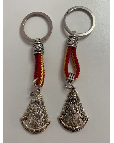 copia de Llavero medalla Rocío rojo COMPLEMENTOS