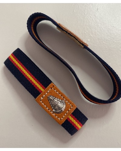 Pulsera elástica azul COMPLEMENTOS