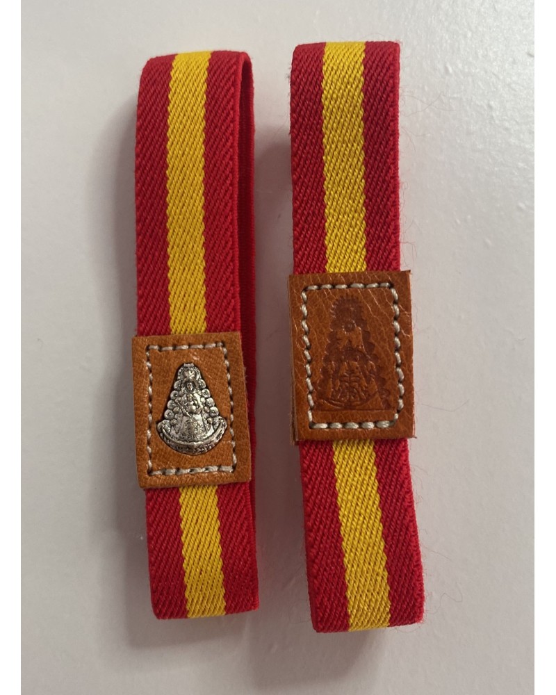 Pulsera elástica roja COMPLEMENTOS