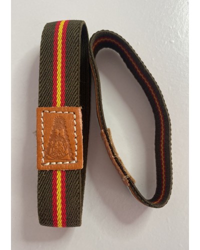 Pulsera elástica marrón COMPLEMENTOS