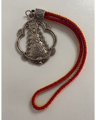 Medalla Rocío cordón pequeño rojo COMPLEMENTOS