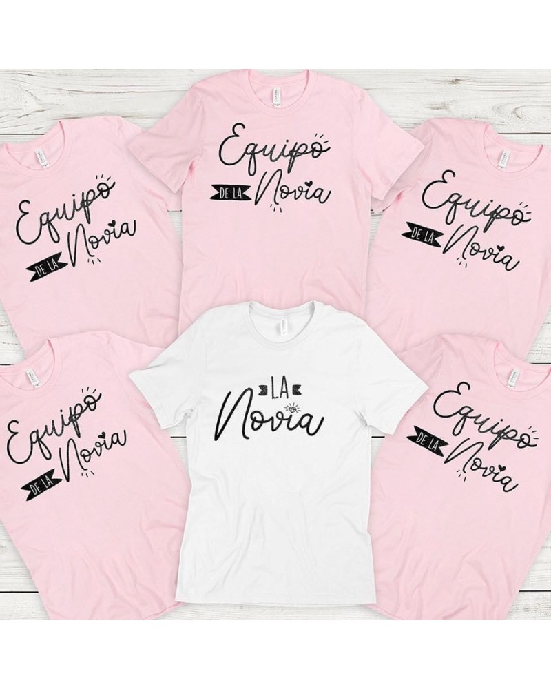 Camisetas despedidas de soltera 100% algodón ROPA PERSONALIZADA