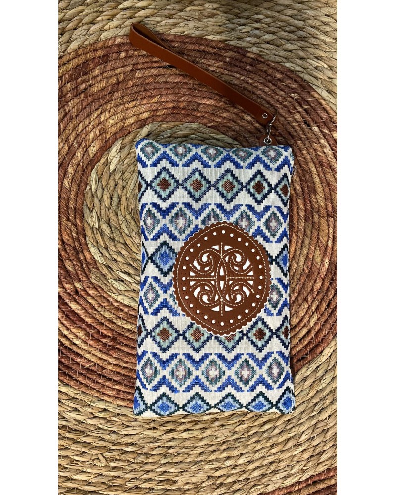 Bolso de Tela con Estampados Étnicos modelo 2 Inicio