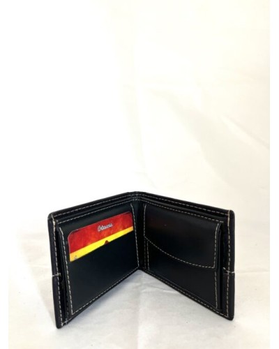 Cartera de Cuero con patron bandera nacional Inicio