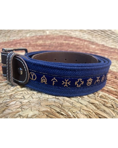 CINTURON LONETA CON DETALLES DE HIERROS GANADADERO Inicio