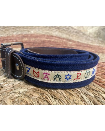 CINTURON LONETA CON DETALLES DE HIERROS GANADADERO Inicio