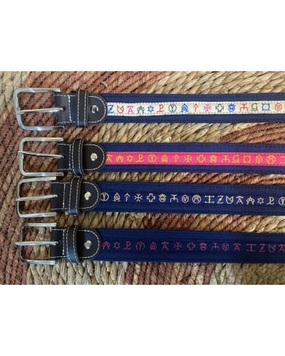 CINTURON LONETA CON DETALLES DE HIERROS GANADADERO Inicio