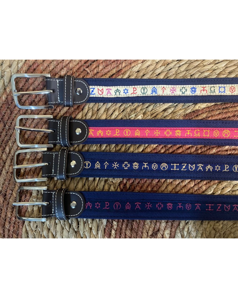 CINTURON LONETA CON DETALLES DE HIERROS GANADADERO Inicio