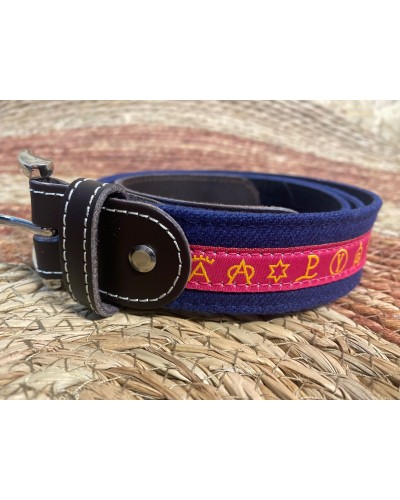 CINTURON LONETA CON DETALLES DE HIERROS GANADADERO Inicio