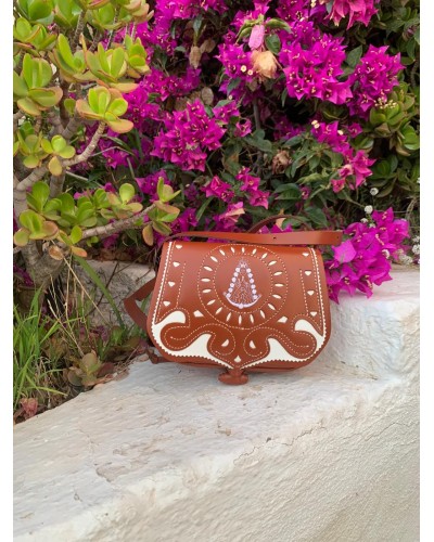 Bolso Bandolera Rociero Virgen del Rocío Avellana Inicio
