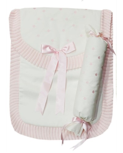 SET REGALO COLCHA Y COJIN DE PIQUE/LANA. LA CASITA DE PEPITO Inicio