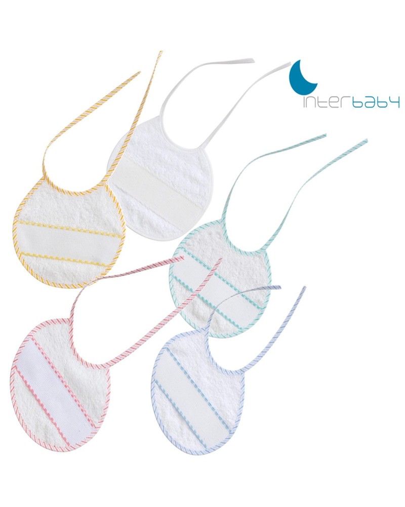 BABEROS PARA BORDAR (varios colores) Inicio