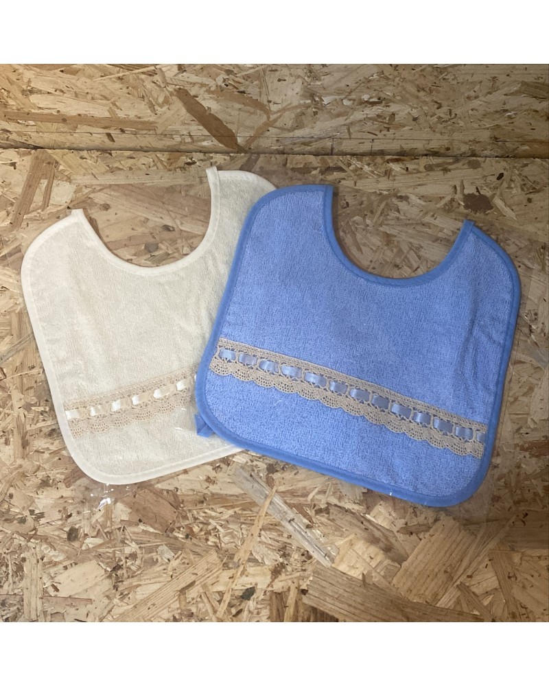 BABERO LENCERO PUNTILLA. GAMBERRITOS (20×20) Inicio