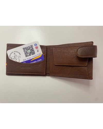 Cartera piel caballero virgen del Rocio COMPLEMENTOS