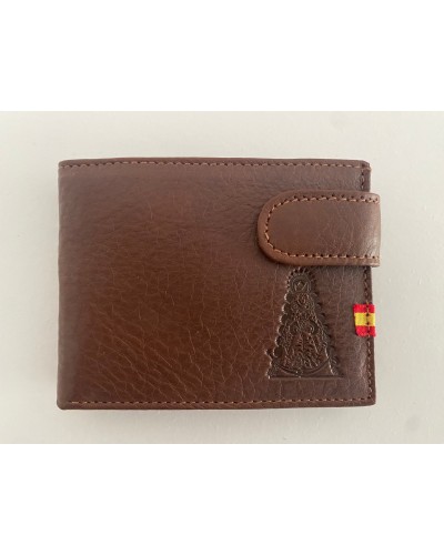 Cartera piel caballero virgen del Rocio COMPLEMENTOS