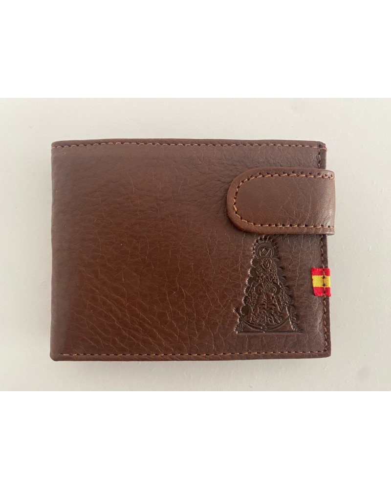 Cartera piel caballero virgen del Rocio COMPLEMENTOS